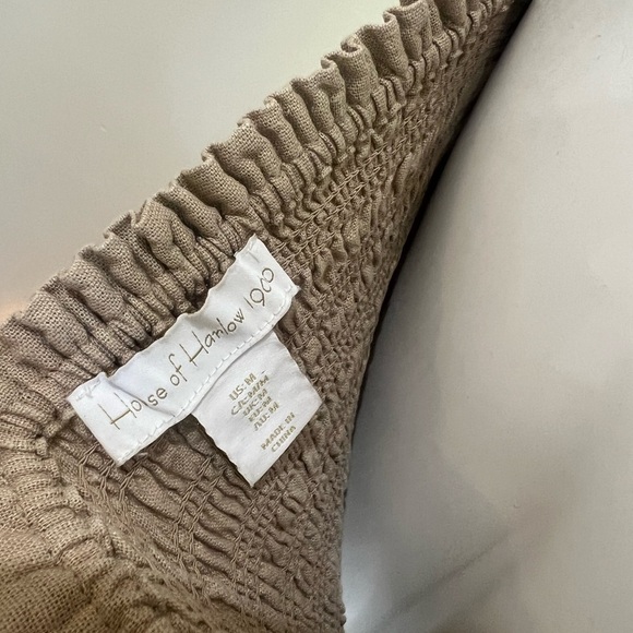 House of Harlow Linen Blend Summer Jumpsuit - Picture 4 of 6